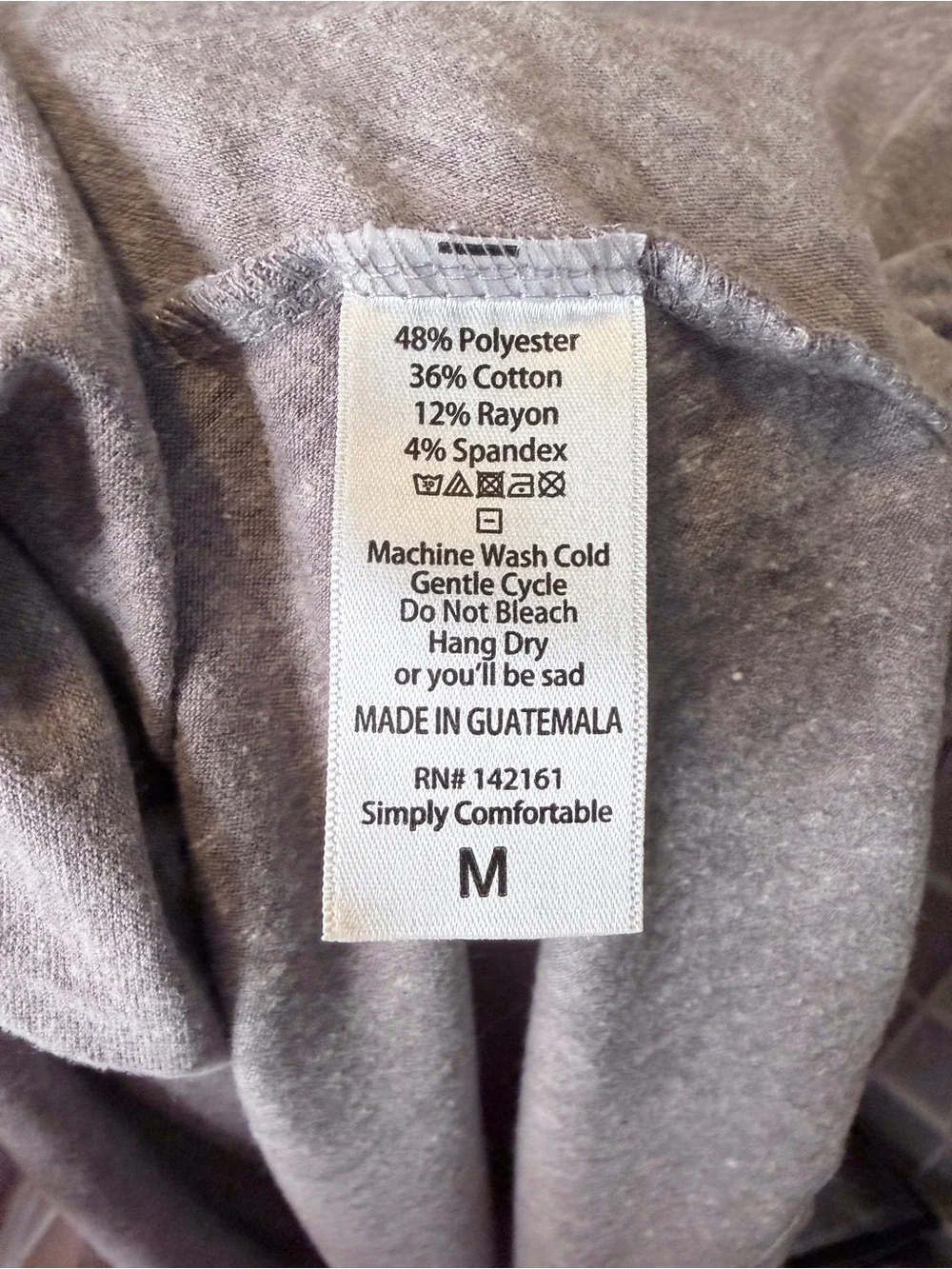 LuLaRoe Gray Heathered Scoop-Neck Midi Dress L42